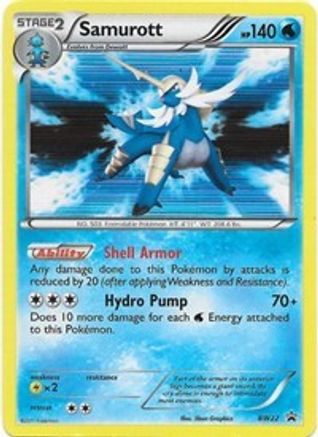 [PKM] Samurott (BW22) [Black & White: Black Star Promos]