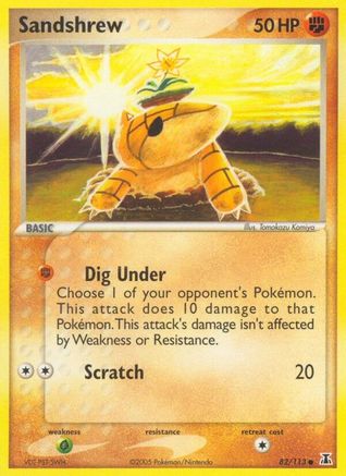 [PKM-C] Sandshrew (82/113) [EX: Delta Species]