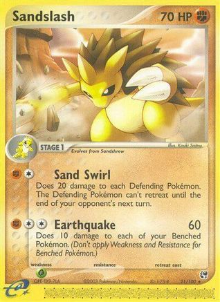 [PKM] Sandslash (21/100) [EX: Sandstorm]