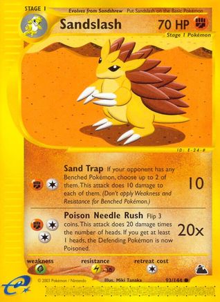 [PKM-C] Sandslash (93/144) [Skyridge]