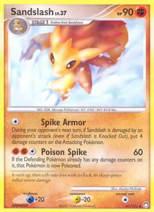 [PKM] Sandslash (61/123) [Diamond & Pearl: Mysterious Treasures]