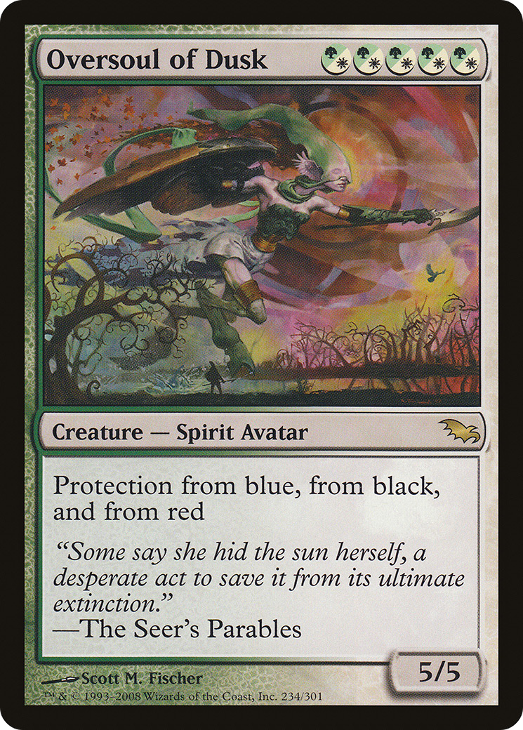 {R} Oversoul of Dusk [Shadowmoor][SHM 234]