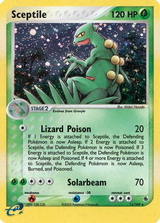 [PKM] Sceptile (11/109) [EX: Ruby & Sapphire]
