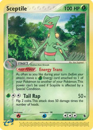 [PKM-R] Sceptile (20/109) [EX: Ruby & Sapphire]