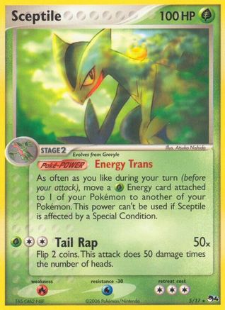 [PKM-R] Sceptile (5/17) [POP Series 4]