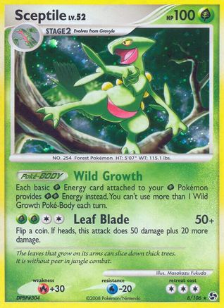 [PKM-R] Sceptile (8/106) [Diamond & Pearl: Great Encounters]