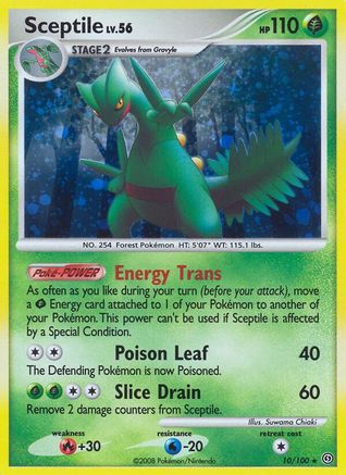 [PKM-R] Sceptile (10/100) [Diamond & Pearl: Stormfront]