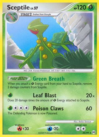 [PKM-R] Sceptile (30/99) [Platinum: Arceus]