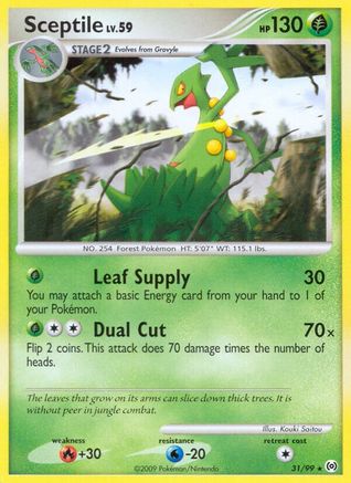 [PKM-R] Sceptile (31/99) [Platinum: Arceus]