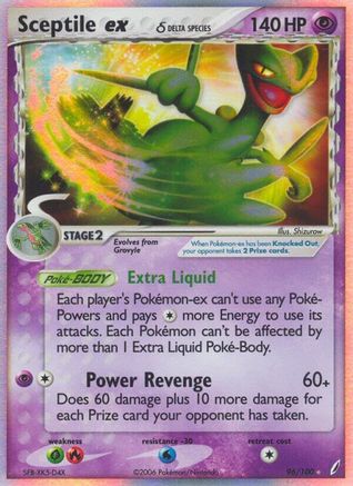 [PKM-R] Sceptile ex (96/100) (Delta Species) [EX: Crystal Guardians]