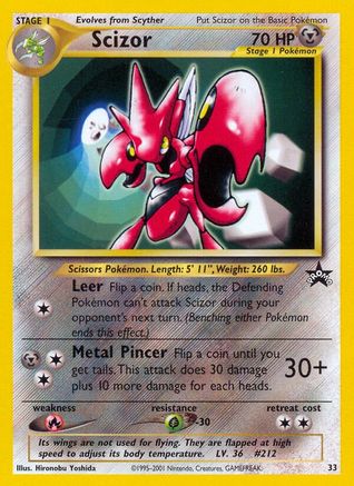 [PKM] Scizor (33) [Wizards of the Coast: Black Star Promos]