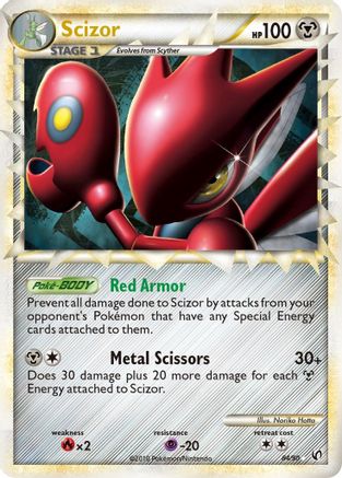 [PKM] Scizor (84/90) [HeartGold & SoulSilver: Undaunted]