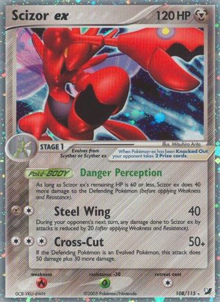 [PKM] Scizor ex (108/115) [EX: Unseen Forces]