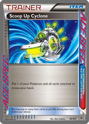 [PKM] Scoop Up Cyclone (95/101) [Black & White: Plasma Blast]