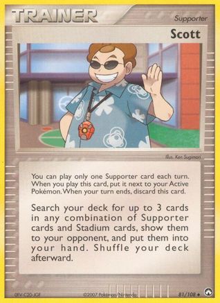 [TR] Scott (81/108) (Stamped) [EX: Power Keepers]