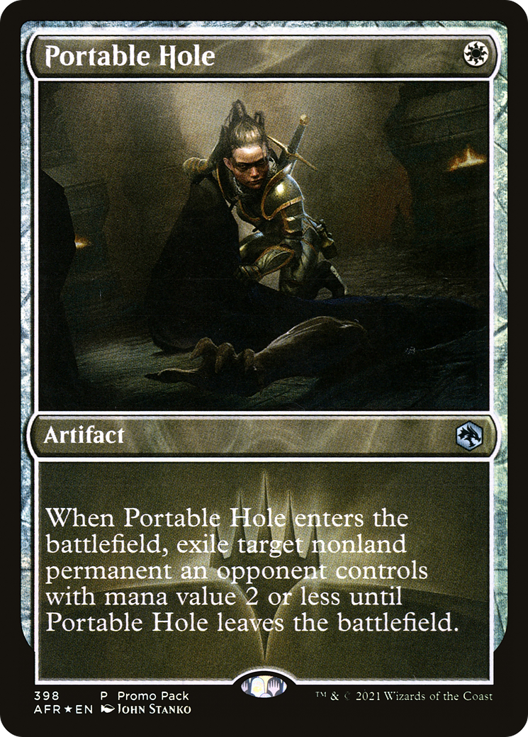 {C} Portable Hole (Promo Pack) [Dungeons & Dragons: Adventures in the Forgotten Realms][PP AFR 398]