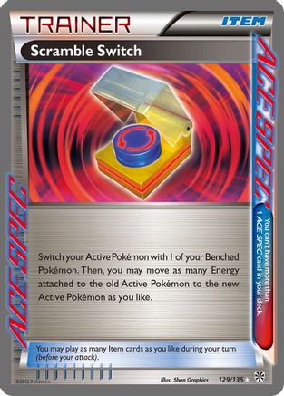 [PKM] Scramble Switch (129/135) [Black & White: Plasma Storm]