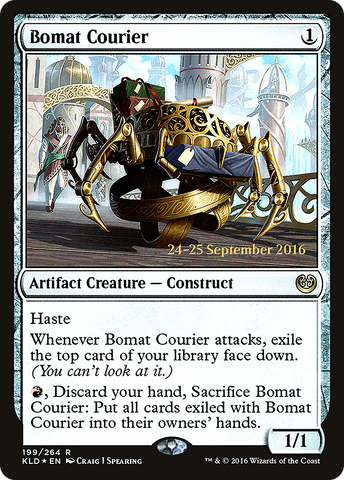 {R} Bomat Courier [Kaladesh Prerelease Promos][PR KLD 199]