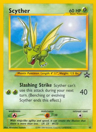 [PKM-R] Scyther (45) [Wizards of the Coast: Black Star Promos]