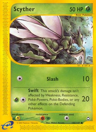 [PKM] Scyther (106/147) [Aquapolis]
