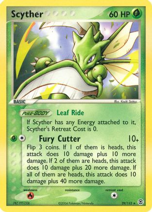 [PKM-R] Scyther (29/112) [EX: FireRed & LeafGreen]