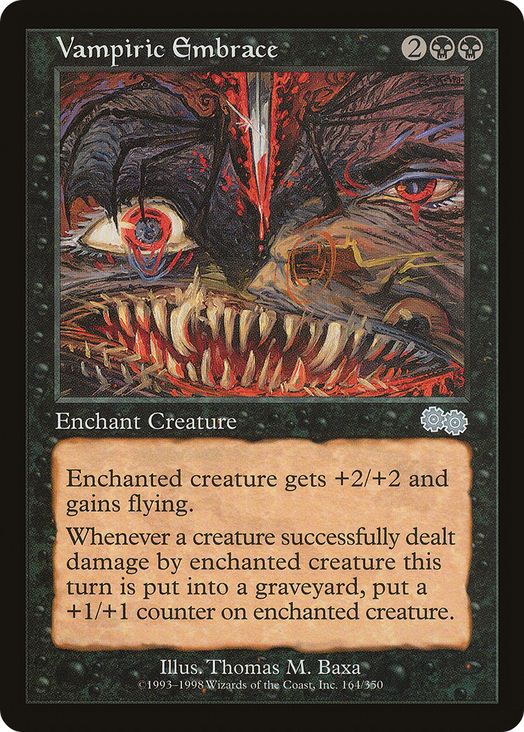 {C} Vampiric Embrace [Urza's Saga][USG 164] - Misty Mountain Games