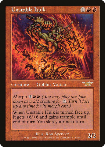 {R} Unstable Hulk [Legions][LGN 115]