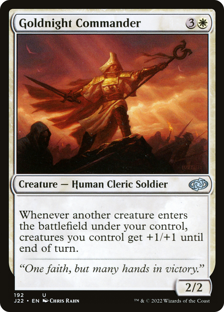 {C} Goldnight Commander [Jumpstart 2022][J22 192]