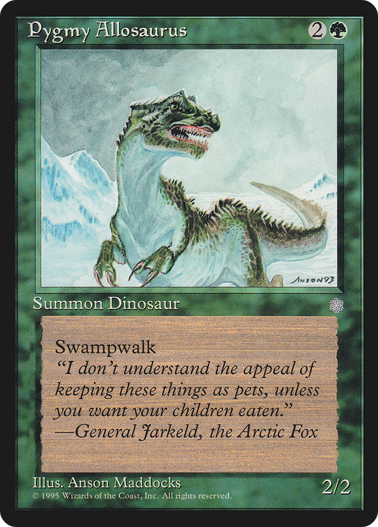 {R} Pygmy Allosaurus [Ice Age][ICE 257] - Misty Mountain Games