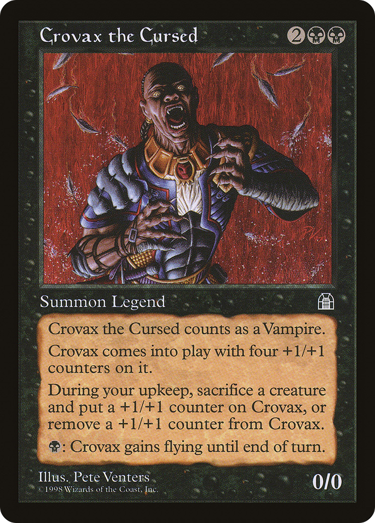 {R} Crovax the Cursed [Stronghold][STH 055] - Misty Mountain Games