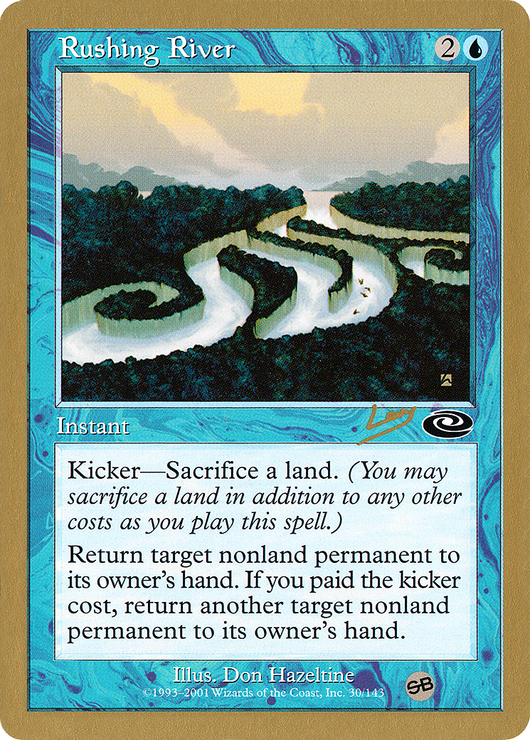 {C} Rushing River (Raphael Levy) (SB) [World Championship Decks 2002][GB WC02 RL30SB]