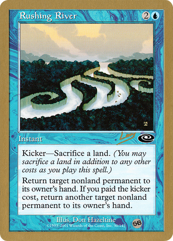 {C} Rushing River (Raphael Levy) (SB) [World Championship Decks 2002][GB WC02 RL30SB]