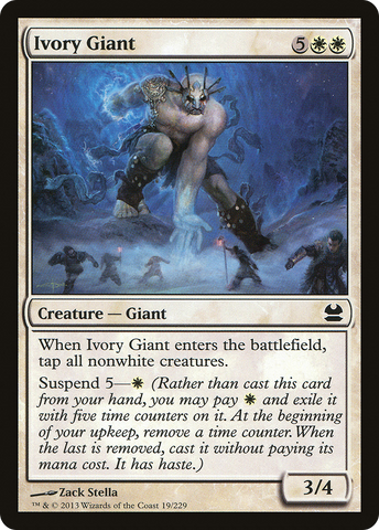 {C} Ivory Giant [Modern Masters][MMA 019]