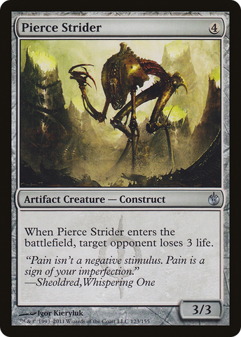 {C} Pierce Strider [Mirrodin Besieged][MBS 123]