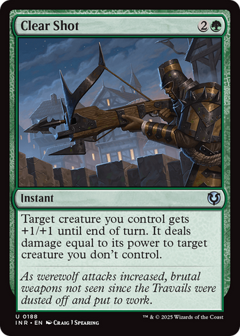 {C} Clear Shot [Innistrad Remastered][INR 188]