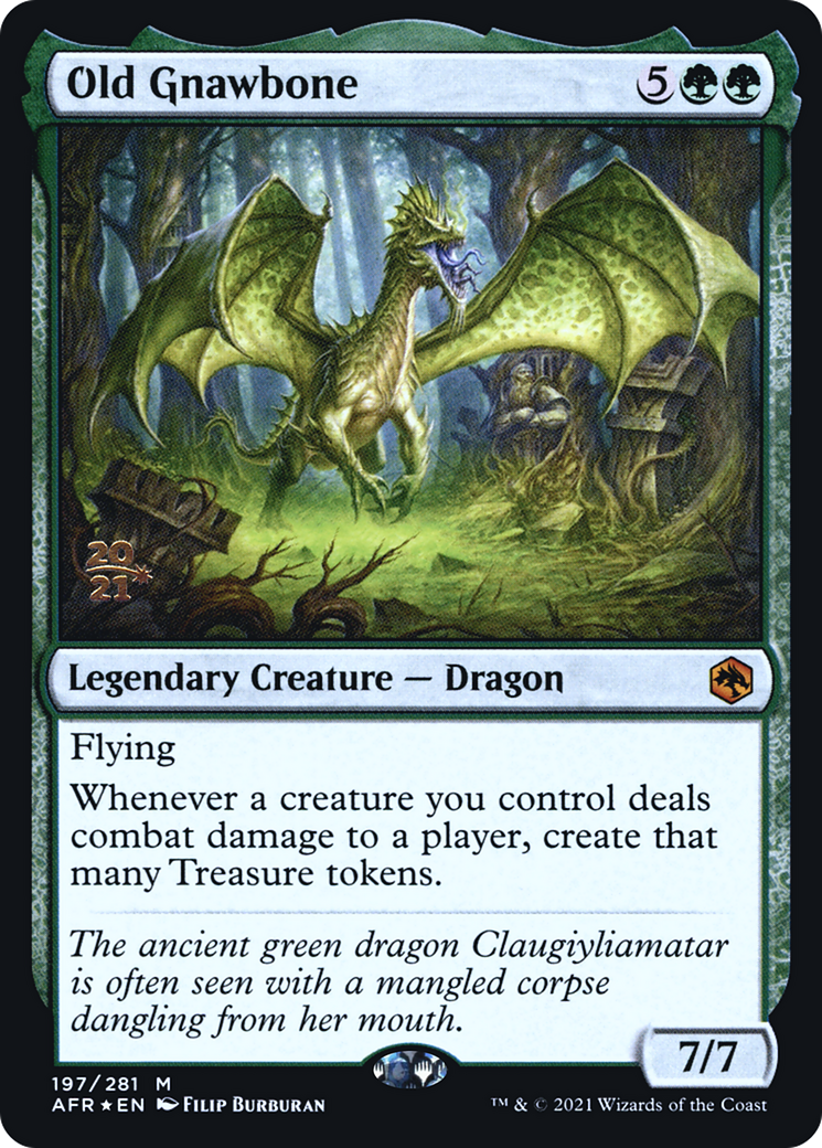 {R} Old Gnawbone [Dungeons & Dragons: Adventures in the Forgotten Realms Prerelease Promos][PR AFR 197]