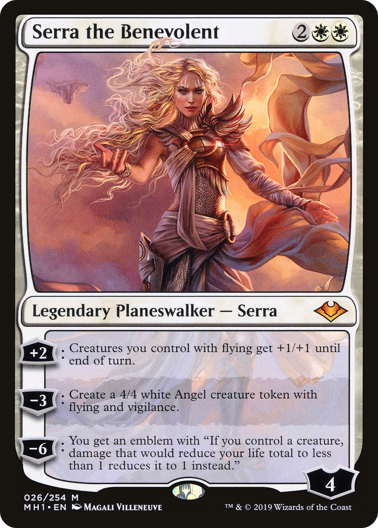 {R} Serra the Benevolent [Modern Horizons][MH1 026]