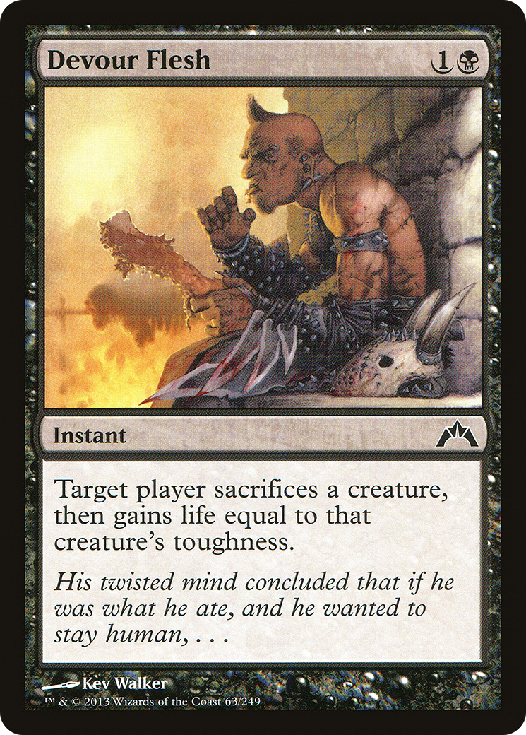 {C} Devour Flesh [Gatecrash][GTC 063]