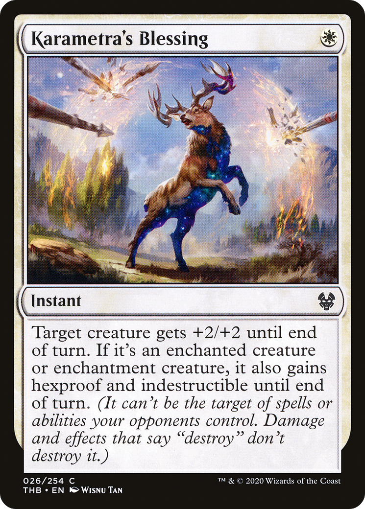 {C} Karametra's Blessing [Theros Beyond Death][THB 026]