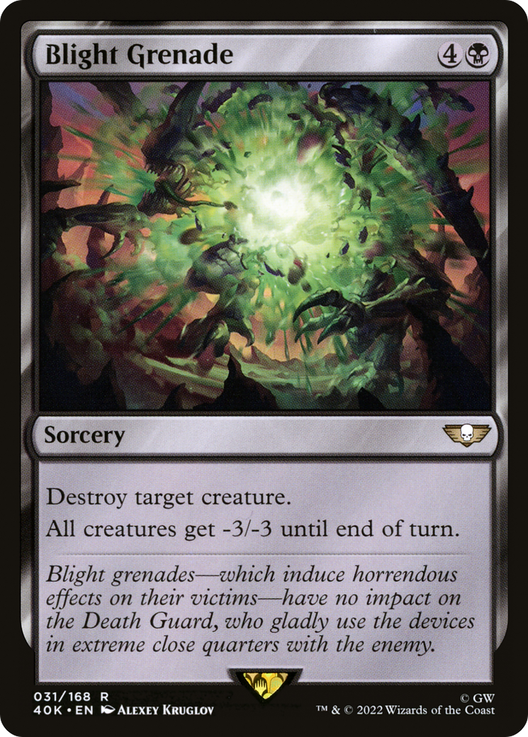 {R} Blight Grenade [Universes Beyond: Warhammer 40,000][40K 031]