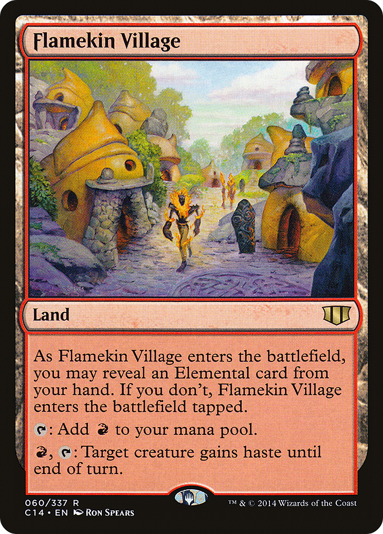 {R} Flamekin Village [Commander 2014][C14 060]