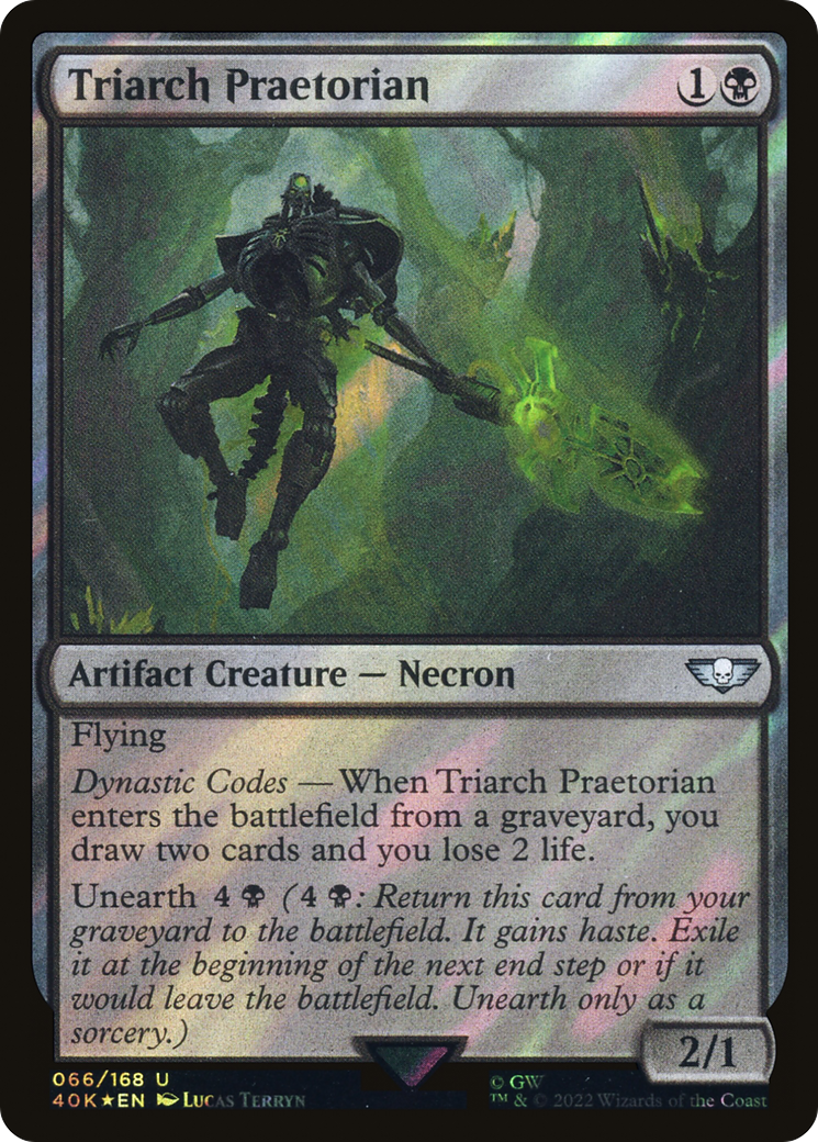 {C} Triarch Praetorian (Surge Foil) [Universes Beyond: Warhammer 40,000][SF 40K 066]