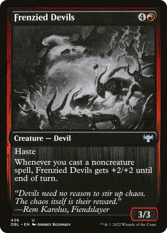 {C} Frenzied Devils [Innistrad: Double Feature][DBL 426]