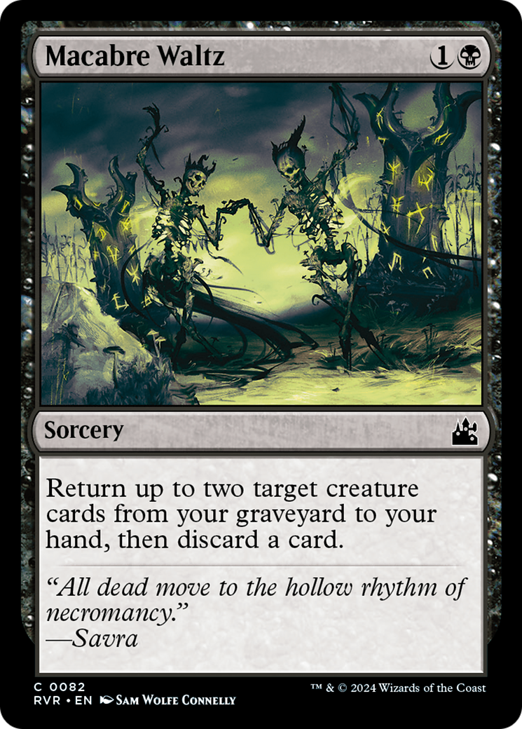 {C} Macabre Waltz [Ravnica Remastered][RVR 082]