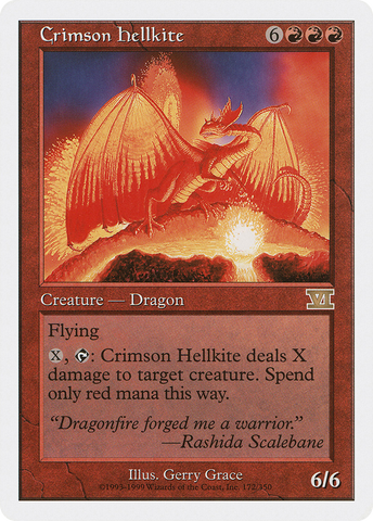 {R} Crimson Hellkite [Classic Sixth Edition][6ED 172]