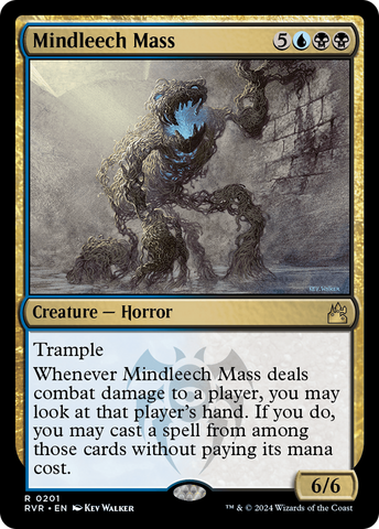 {R} Mindleech Mass [Ravnica Remastered][RVR 201]