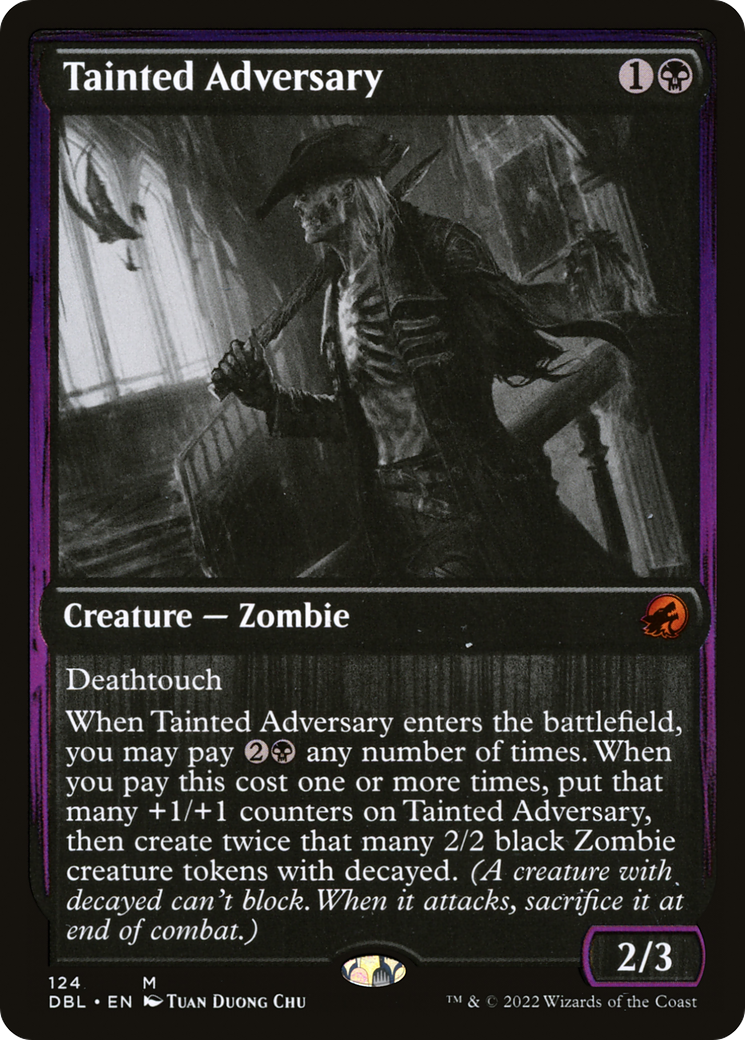 {R} Tainted Adversary [Innistrad: Double Feature][DBL 124]