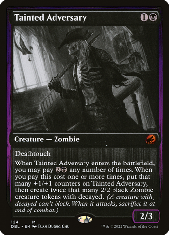 {R} Tainted Adversary [Innistrad: Double Feature][DBL 124]