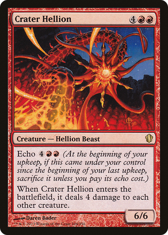 {R} Crater Hellion [Commander 2013][C13 104]