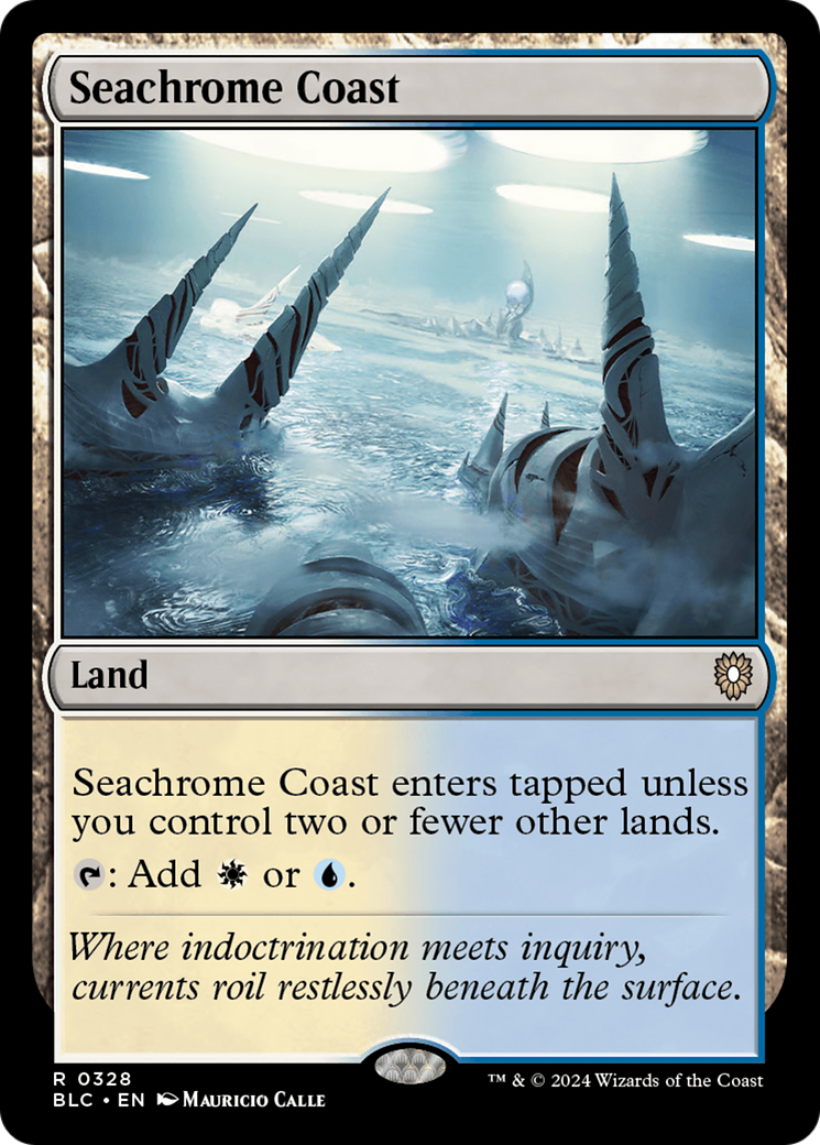 {R} Seachrome Coast [Bloomburrow Commander][BLC 328]